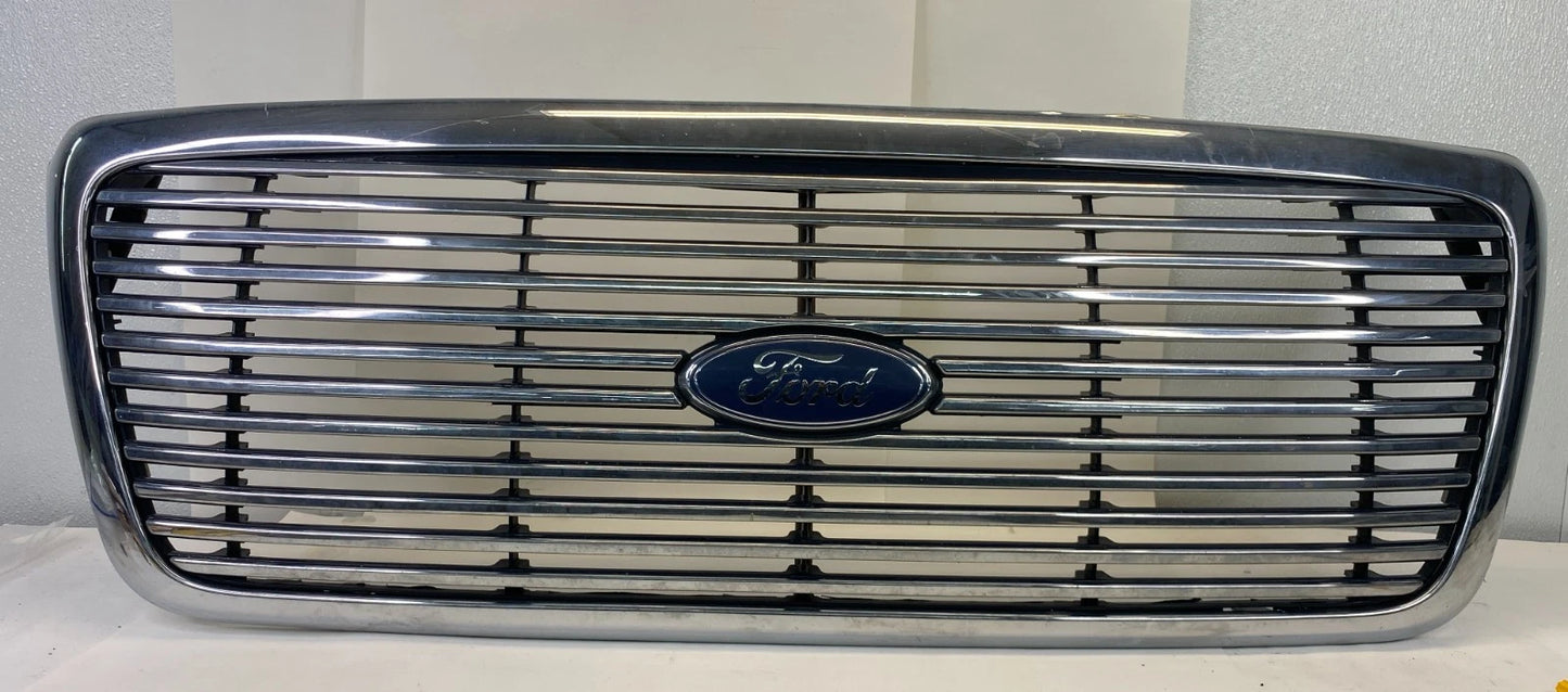 2004-2008 FORD F-150 F150 FX4 CREW CAB PICKUP 4-DR FRONT BUMPER GRILLE CHROME