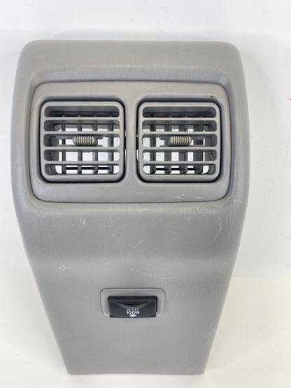 2002 2003 2004 Toyota Avalon Rear Center Console Air Vent Grille w/ Plug OEM