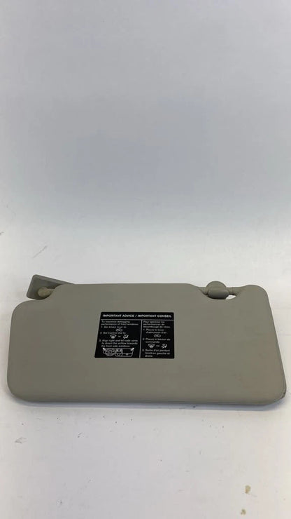 2014 2015 14 15 NISSAN VERSA NOTE LEFT DRIVER SIDE SUN VISOR SUNVISOR GRAY OEM