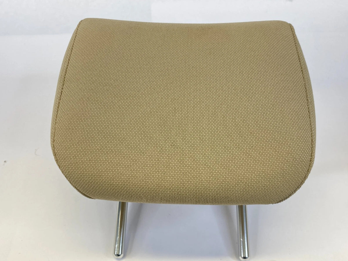12-14 HYUNDAI ACCENT SEDAN REAR SEATS HEADREST HEAD REST SET OF 3 CLOTH TAN OEM