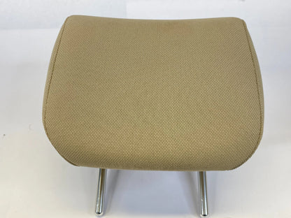 12-14 HYUNDAI ACCENT SEDAN REAR SEATS HEADREST HEAD REST SET OF 3 CLOTH TAN OEM