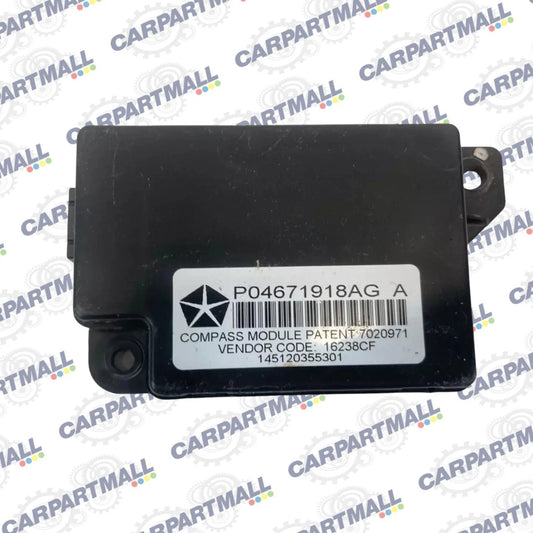 09-20 DODGE GRAND CARAVAN COMPASS CONTROL MODULE UNIT 04671918AG OEM