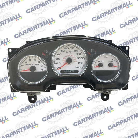 07 FORD F-150 A/T SPEEDOMETER INSTRUMENT GAUGE CLUSTER 231K MILES 4L3F10A855 OEM