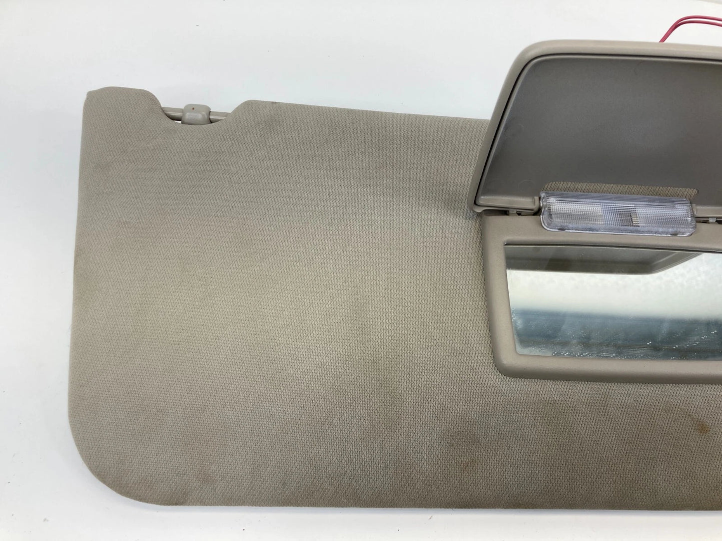 2009-2012 FORD FLEX LEFT & RIGHT SIDE SUN VISOR SHADE SET PAIR W/ MIRROR OEM