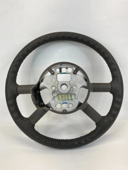 2001 2002 CHRYSLER PT CRUISER BLACK LEATHER STEERING WHEEL WITHOUT CONTROLS OEM