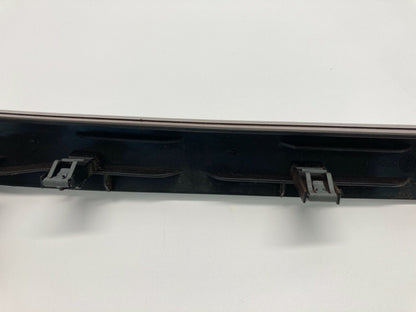 07-11 Saab 9-3 Sedan Dash Instrument Panel Trim Molding Strip Walnut 12767156