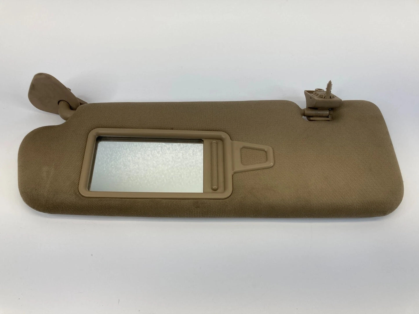 2011-2014 HYUNDAI SONATA LEFT DRIVER SIDE SUNVISOR SUN VISOR CLOTH BEIGE OEM