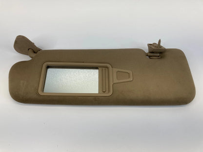 2011-2014 HYUNDAI SONATA LEFT DRIVER SIDE SUNVISOR SUN VISOR CLOTH BEIGE OEM