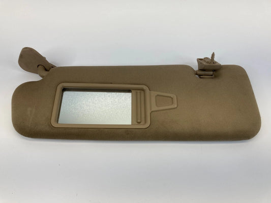 2011-2014 HYUNDAI SONATA LEFT DRIVER SIDE SUNVISOR SUN VISOR CLOTH BEIGE OEM