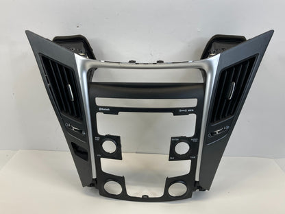 2011-2014 Hyundai Sonata Center Dash Radio Climate Control Bezel w/ Air Vent OEM