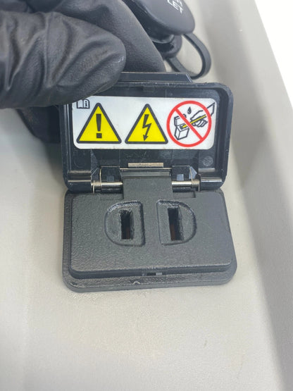 2009-2014 VOLKSWAGEN ROUTAN REAR SIDE QUARTER PANEL POWER OUTLET INVERTER BEZEL
