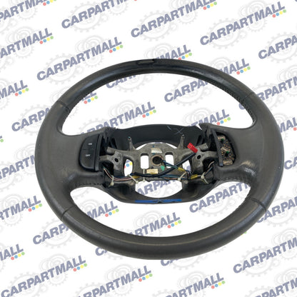 1997-2003 Ford F-150 F150 Steering Wheel Leather Black F81A-3F563-BBW