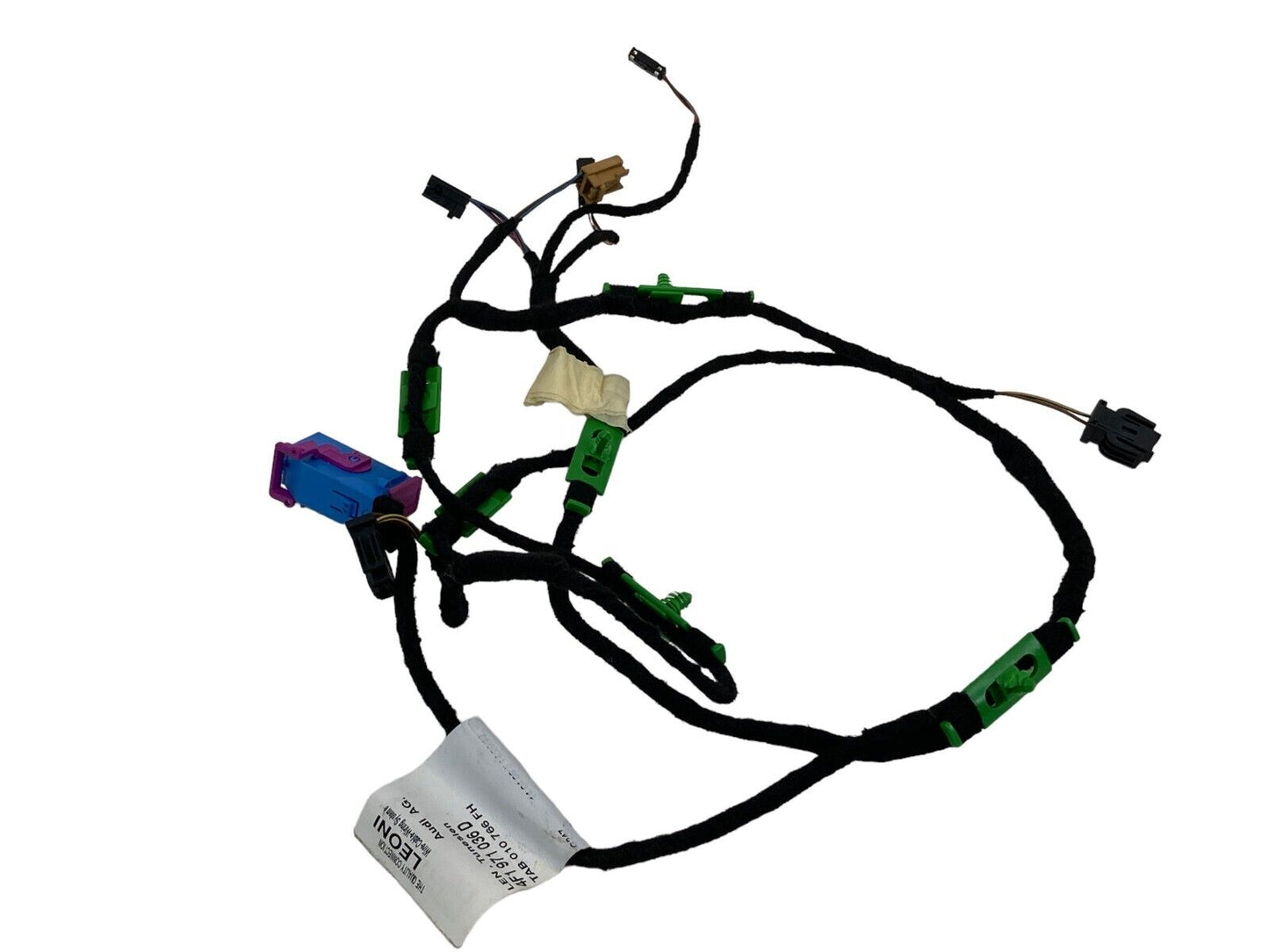 2005-2011 Audi A6 Quattro Front Right Side Door Wiring Wire Harness 4F1971036D