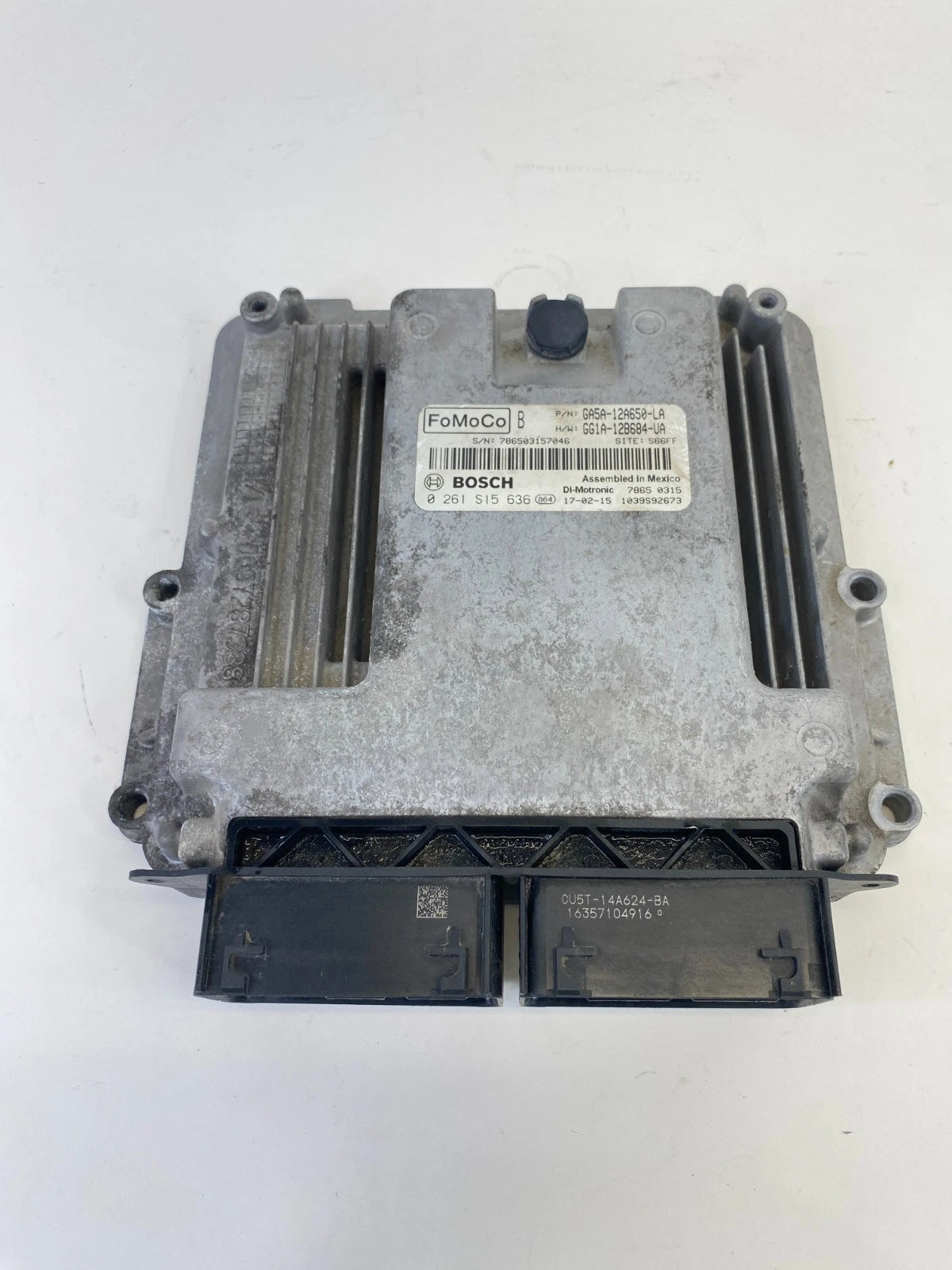 15-19 Ford Taurus Police Sedan 3.5L AT Engine Control Module ECM GG1A-12B684-UA
