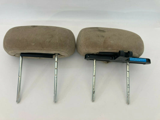 03-08 ISUZU ASCENDER SECOND ROW PAIR SET RIGHT LEFT SEAT HEADREST HEAD REST OEM