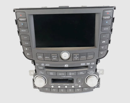2007 2008 ACURA TL TYPE-S NAVIGATION SCREEN DISPLAY RADIO CLIMATE 39050-SEP-A6