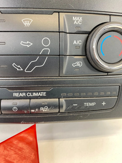 18 19 FORD EXPLORER CLIMATE CONTROL & RADIO TRIM BEZEL W/AIR VENT JB5T-18A802-LB