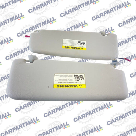 2004-2007 BMW 530i 525i Sunvisor Left Right Sun Visor Shade Set Pair Assembly