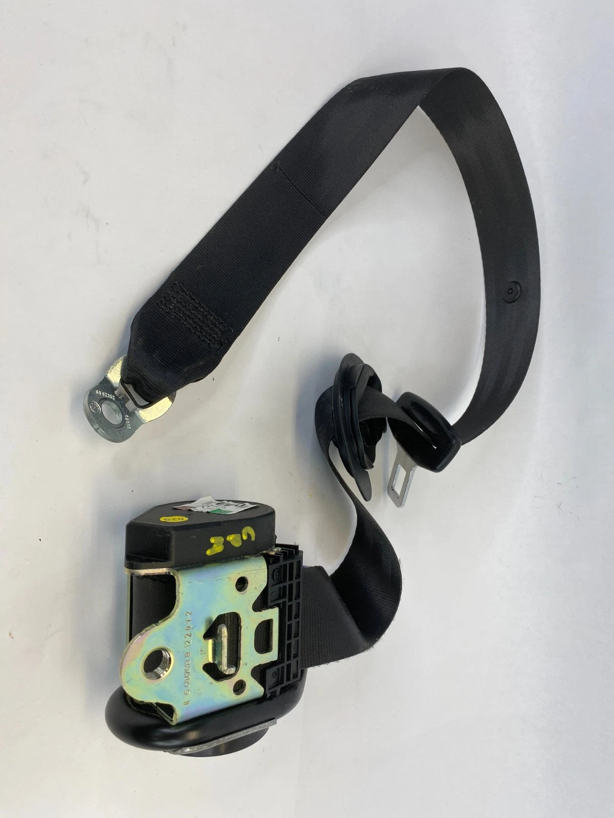 2009-2017 VW CC FRONT RIGHT PASSENGER SIDE SEAT BELT RETRACTOR OEM 3C1857706MRAA