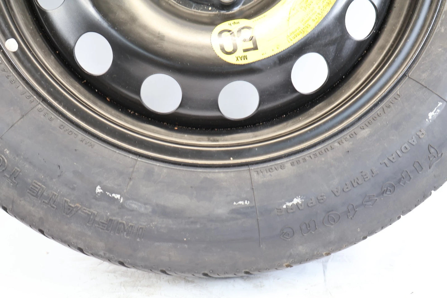2012-2022 VOLKSWAGEN PASSAT EMERGENCY SPARE TIRE COMPACT DONUT 135/90R16 102M