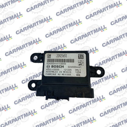 2011 2012 2013 BUICK REGAL PARKING PARK ASSIST CONTROL MODULE 20925650 OEM