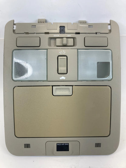 2006 2007 INFINITI M35 M45 ROOF OVERHEAD CONSOLE DOME MAP LIGHT W SUNROOF SWITCH
