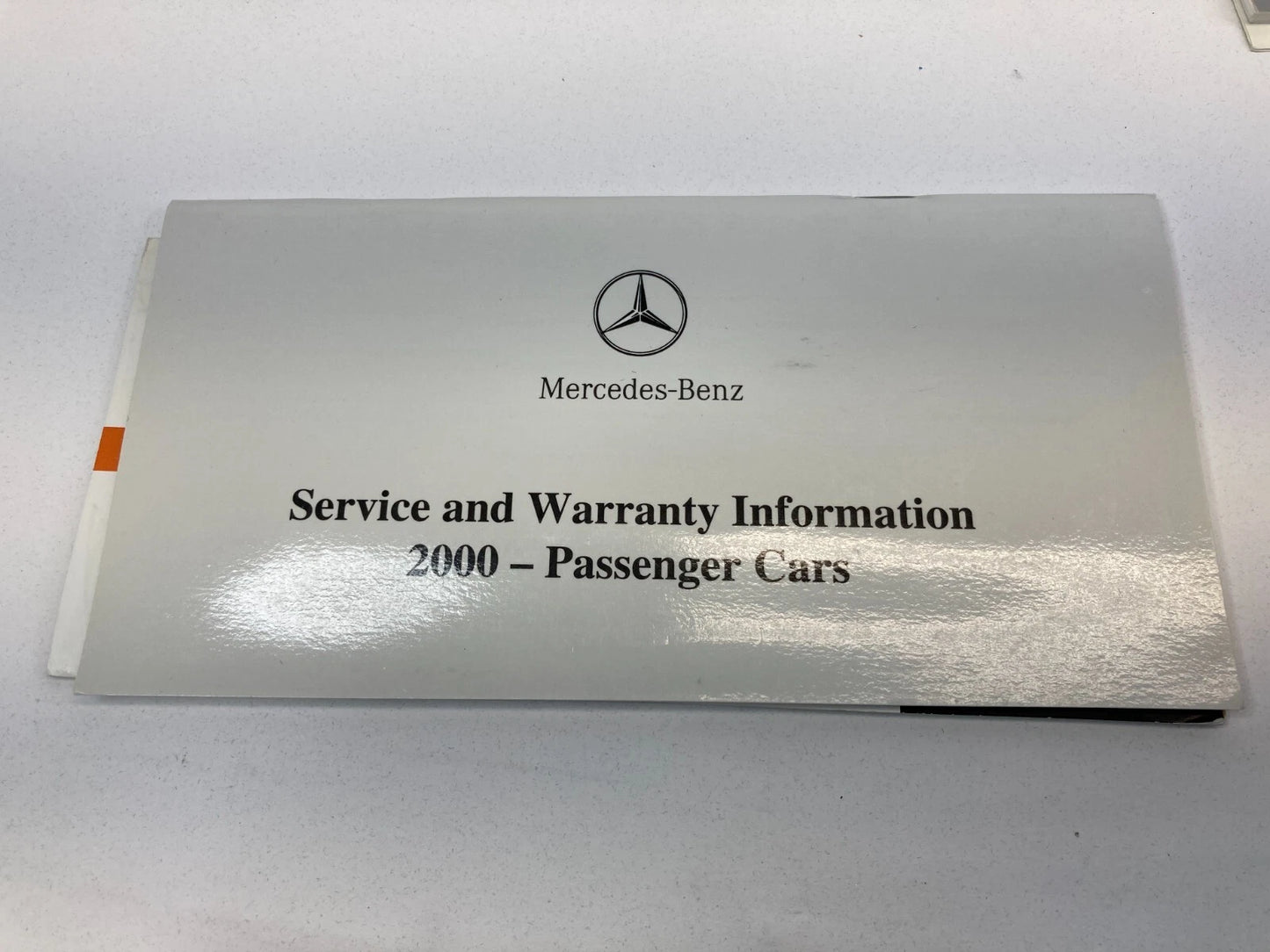 2000 MERCEDES-BENZ E-CLASS OWNERS MANUAL CONSUMER INFO WARRANTY BOOK W/ CASE OEM