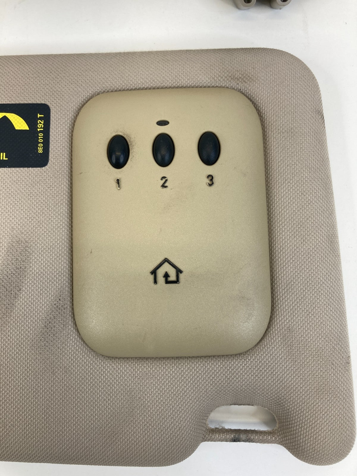 1998-2004 Audi A6 Quattro Sunvisor Left & Right Sun Visor Set Cloth w /Homelink