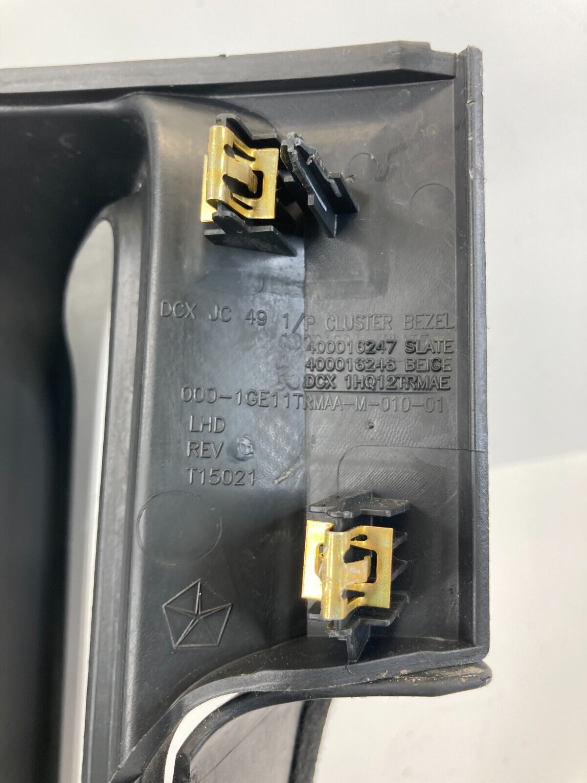 2009 2010 Dodge Journey Dash Speedometer Cluster Trim Bezel Cover 1GE11TRMAA OEM