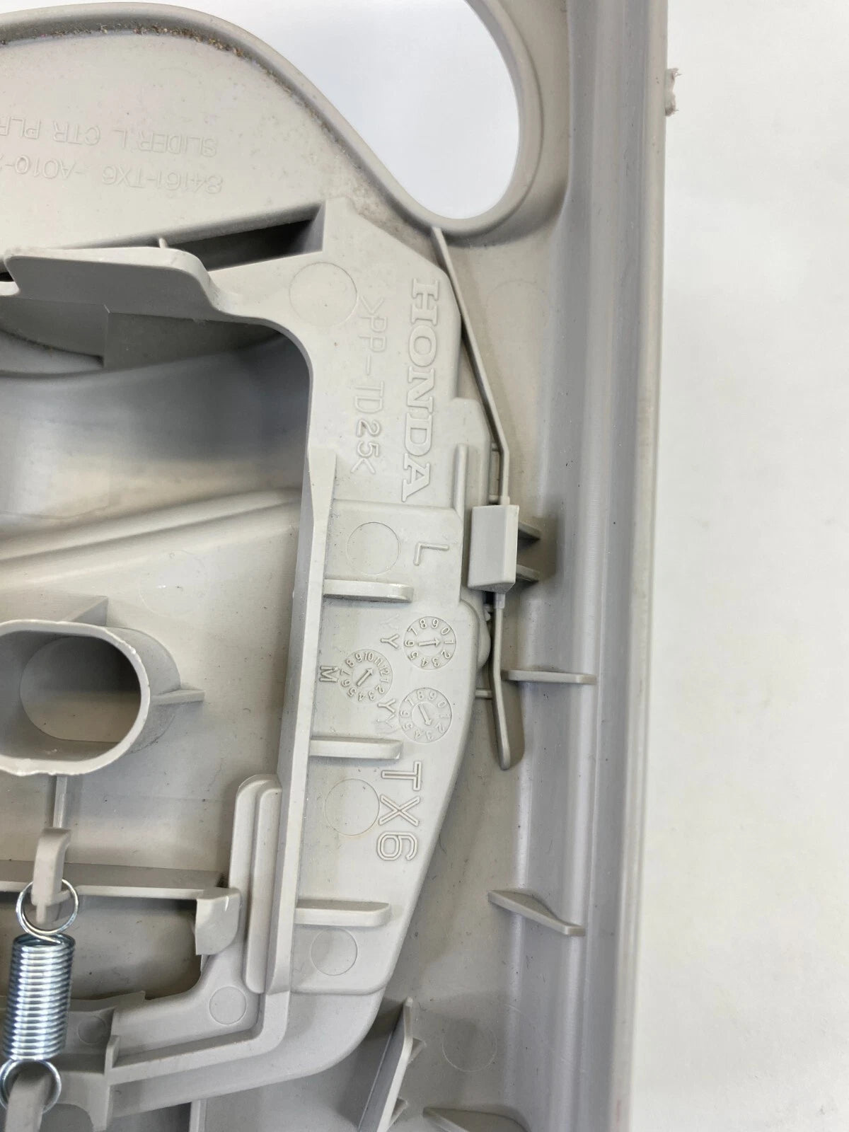 13-15 ACURA ILX FRONT LEFT SEAT BELT HEIGHT ADJUSTER TRIM COVER 84161-TX6-A010