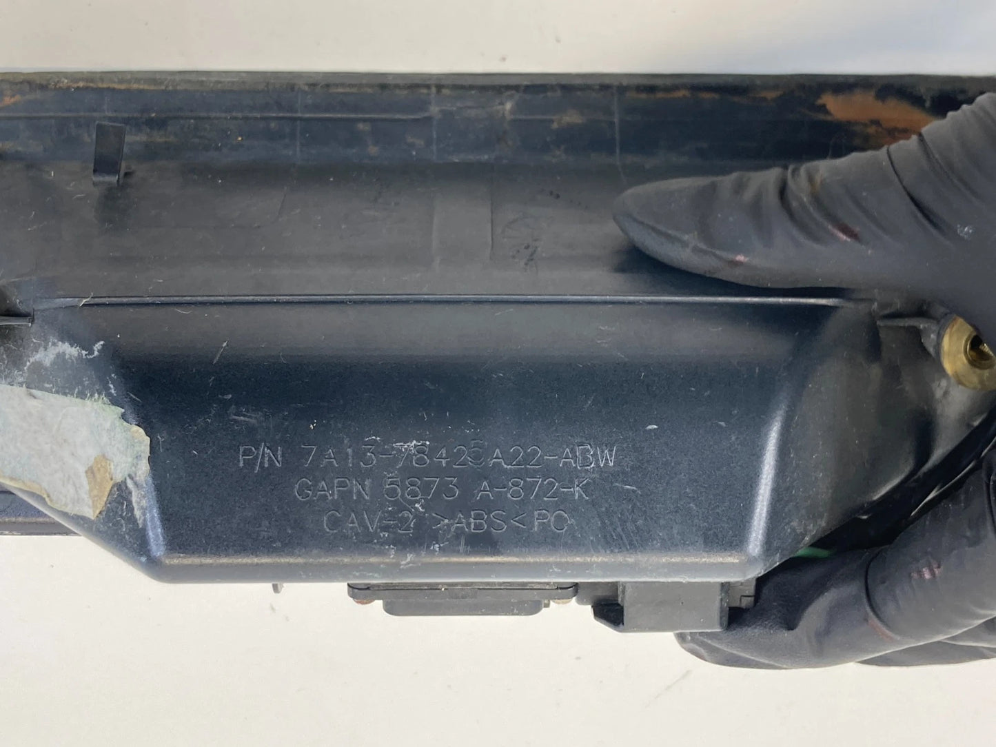 2007-2014 FORD EDGE REAR LIFGATE TRUNK OUTER EXTERIOR HANDLE 7A13-78425A22-ABW