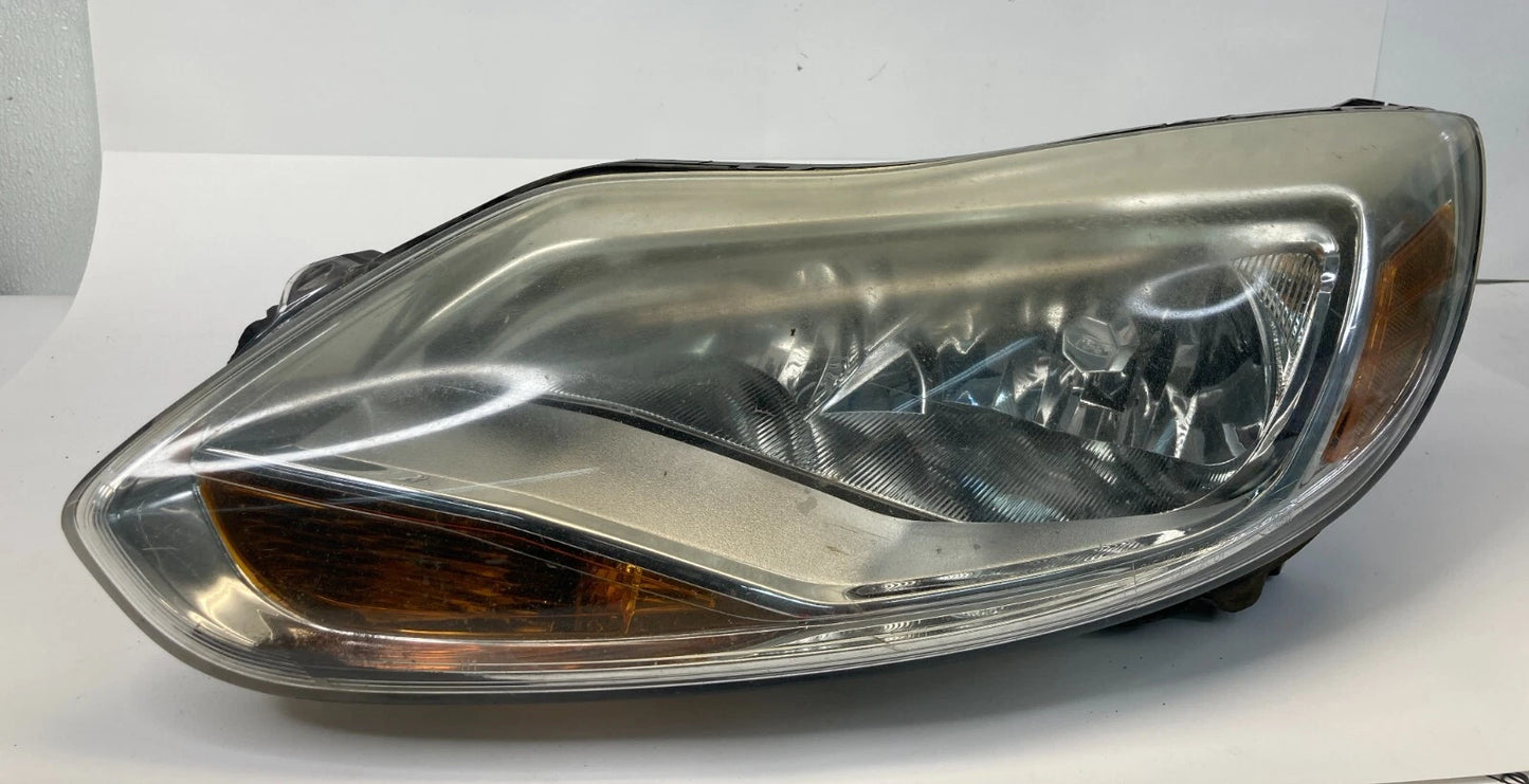 2012 2013 2014 FORD FOCUS FRONT LEFT DRIVER HEADLIGHT HEADLAMP 44ZH-2058 OEM