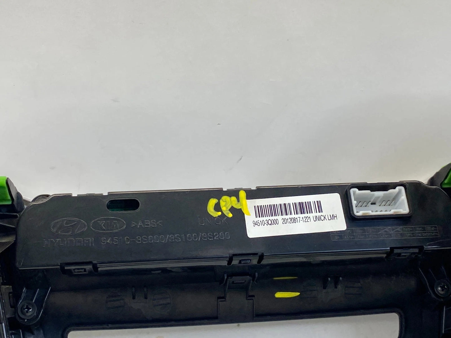 2011-2014 HYUNDAI SONATA DASH RADIO BEZEL CLIMATE CONTROL CLOCK 97250-3Q000 OEM