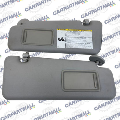 2008-2010 TOYOTA HIGHLANDER ROOF LEFT & RIGHT SUNVISOR SUN VISOR SHADE PAIR SET