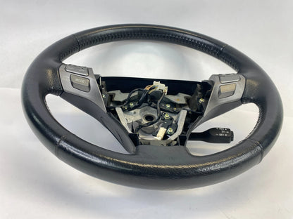 2009-2012 TOYOTA VENZA STEERING WHEEL W/SWITCHES BLACK LEATHER ASSEMBLY OEM