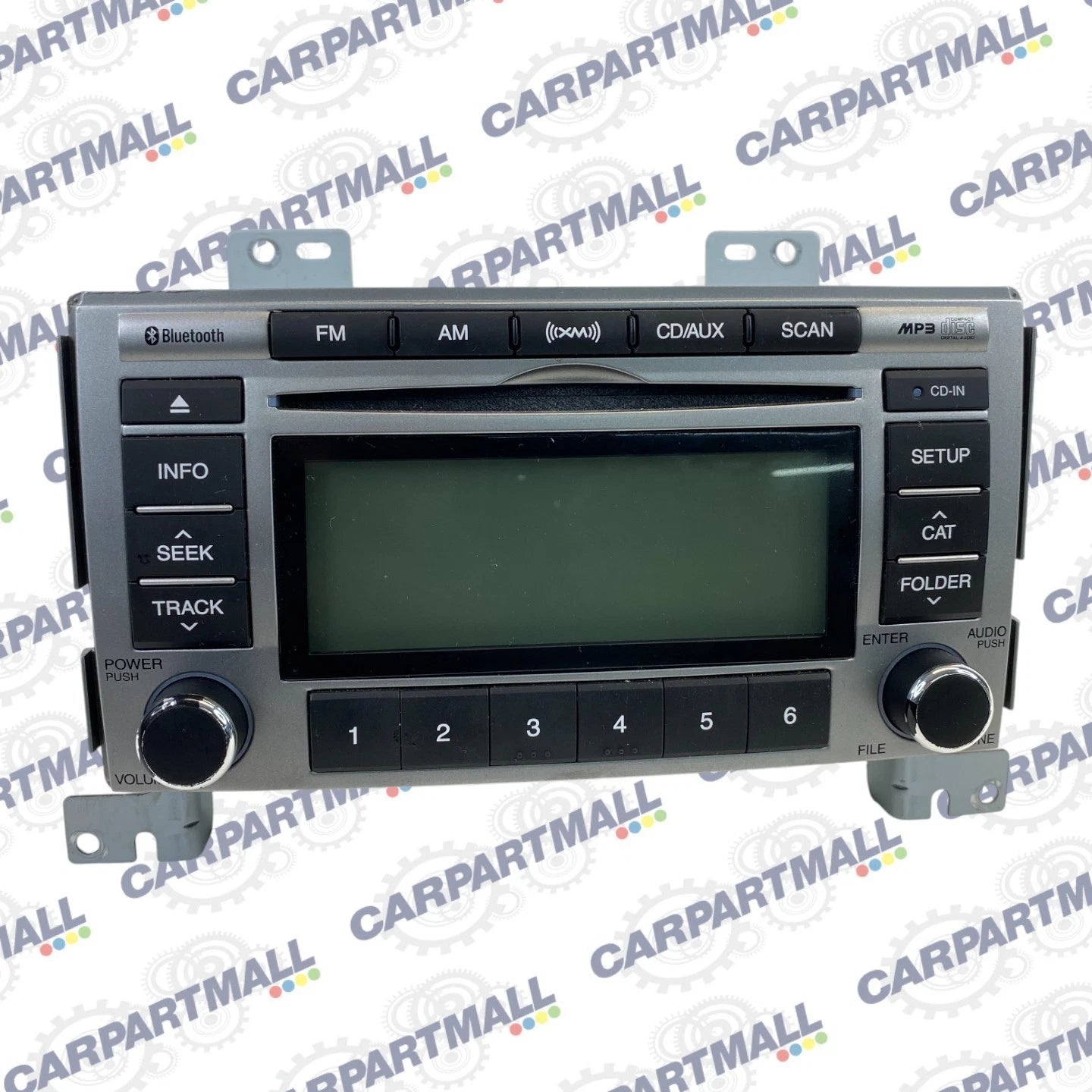 2010-2012 Hyundai Santa Fe AM FM Audio Radio Raceiver CD Player 96180-0W500 OEM
