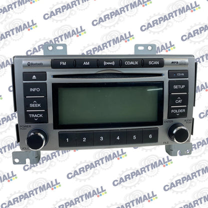 2010-2012 Hyundai Santa Fe AM FM Audio Radio Raceiver CD Player 96180-0W500 OEM