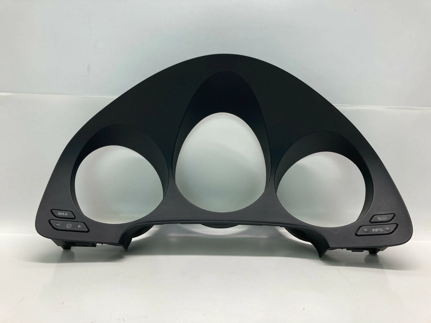 2004 05 2006 ACURA TL DASH INSTRUMENT CLUSTER SPEEDOMETER BEZEL TRIM INFO SWITCH