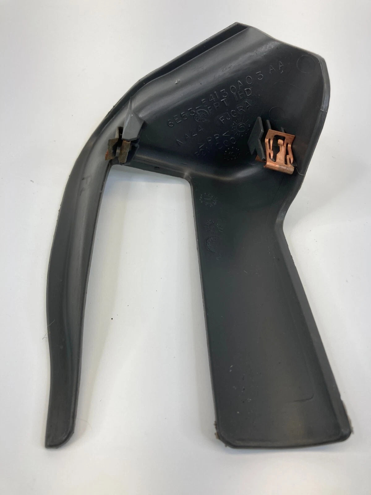 06-12 FORD FUSION FRONT LEFT DRIVER SEAT TRACK LOWER COVER TRIM 6E53-54130A03-AA