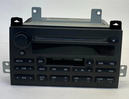 2003-2005 LINCOLN TOWN CAR RADIO CD CASSETTE PLAYER OEM 4W1T-18C868-AB