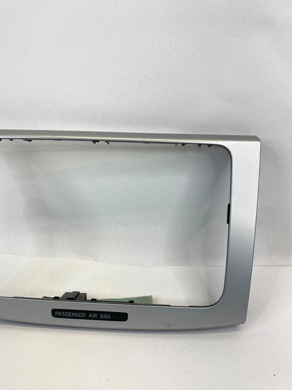 2006-2010 VW VOLKSWAGEN PASSAT INSTRUMENT PANEL DASH RADIO BEZEL TRIM SURROUND