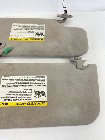 2007-2010 Ford Edge Left & Right Sunvisor Sun Visor SET w Garage Door Opener