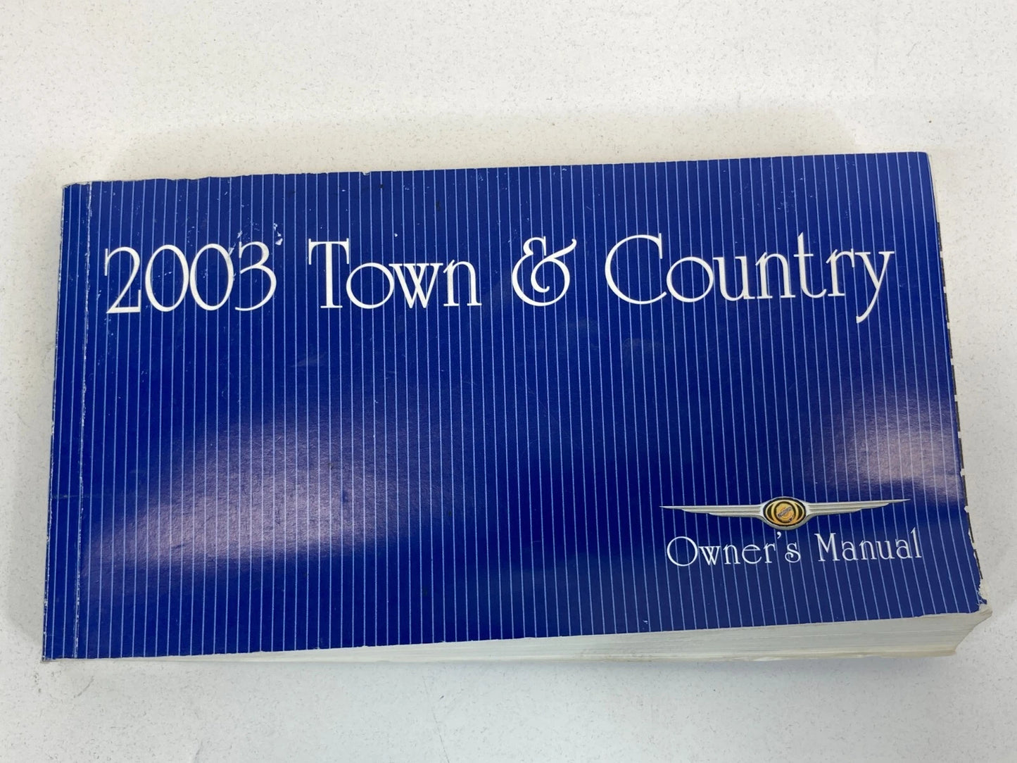 2003 CHRYSLER TOWN & COUNTRY OWNER'S MANUAL GUIDE WARRANTY INFORMATION W/ CASE