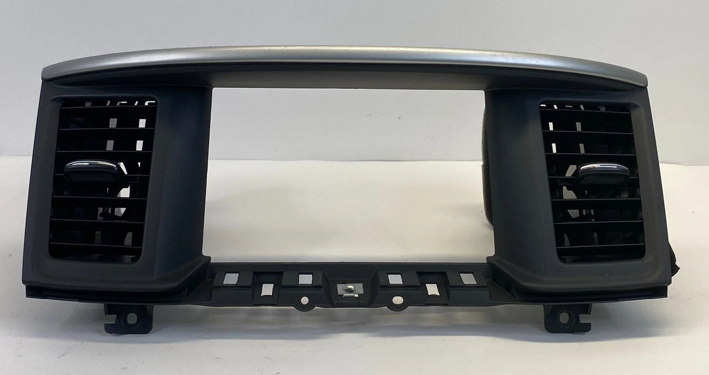 13-20 NISSAN PATHFINDER CENTER DASH RADIO SCREEN BEZEL AIR VENTS 68270-3KA0A OEM