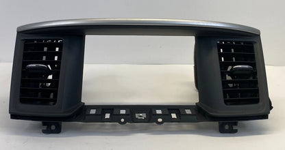 13-20 NISSAN PATHFINDER CENTER DASH RADIO SCREEN BEZEL AIR VENTS 68270-3KA0A OEM