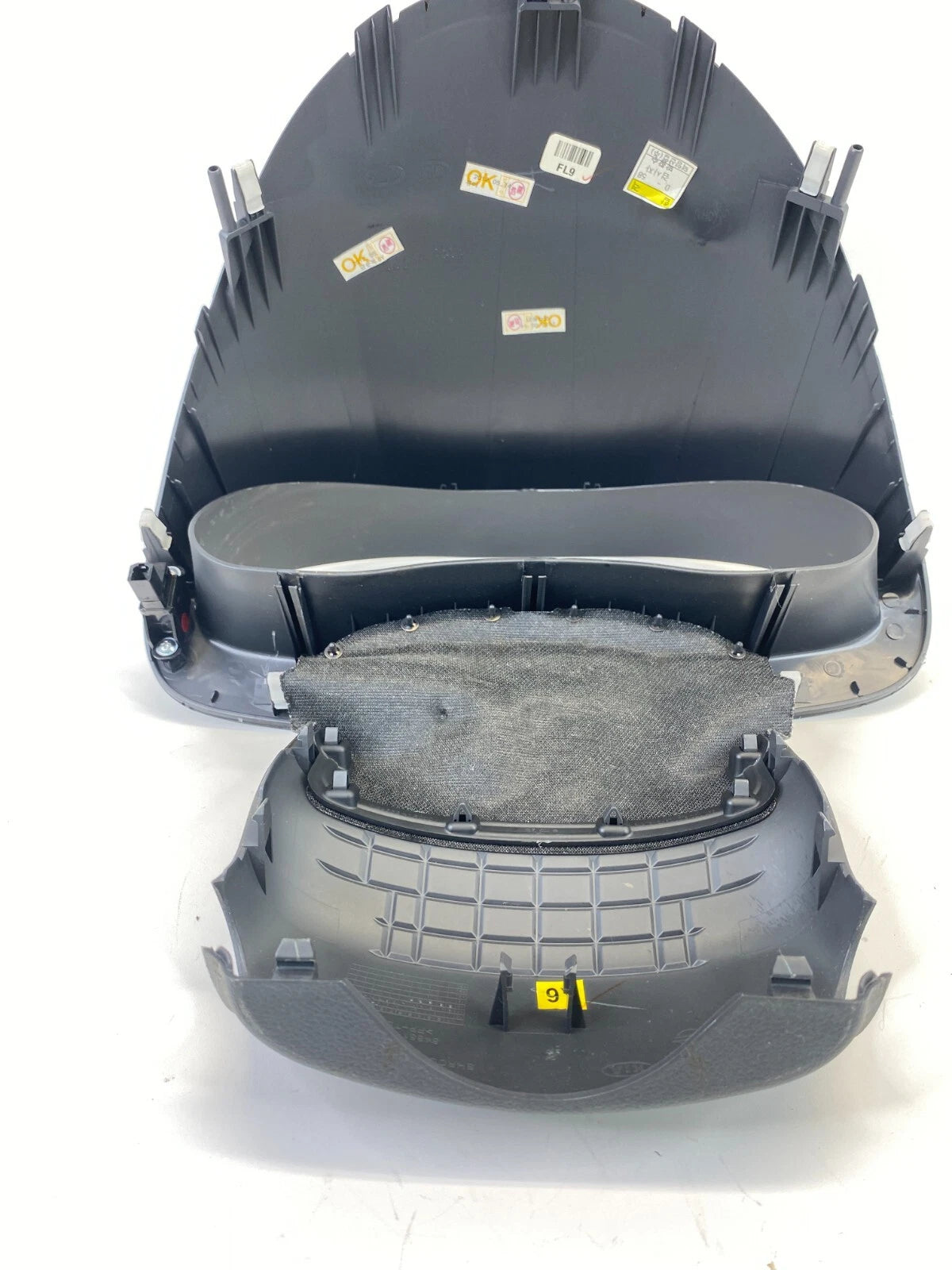 2012-2014 HYUNDAI ACCENT DASH CLUSTER BEZEL W/ UPPER COLUMN COVER 84851-1R000