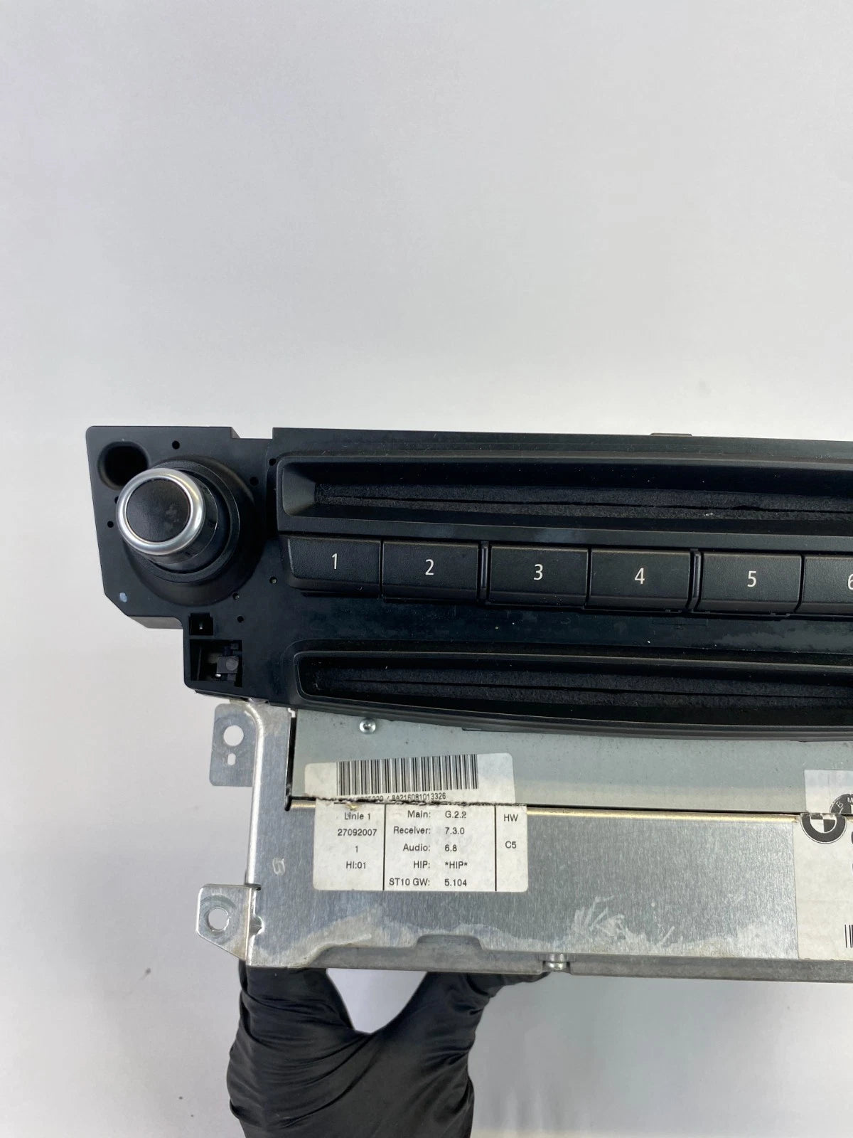2008 2009 BMW 550i 528i NAVIGATION AM/FM RADIO CD DVD PLAYER 65839170703-01 OEM