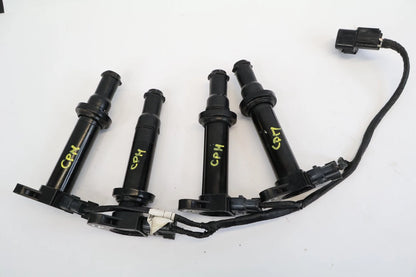2006-2011 KIA RIO 06-11 KIA RIO5 1.6L L4 ENGINE IGNITION COIL SET OF 4 W/HARNESS