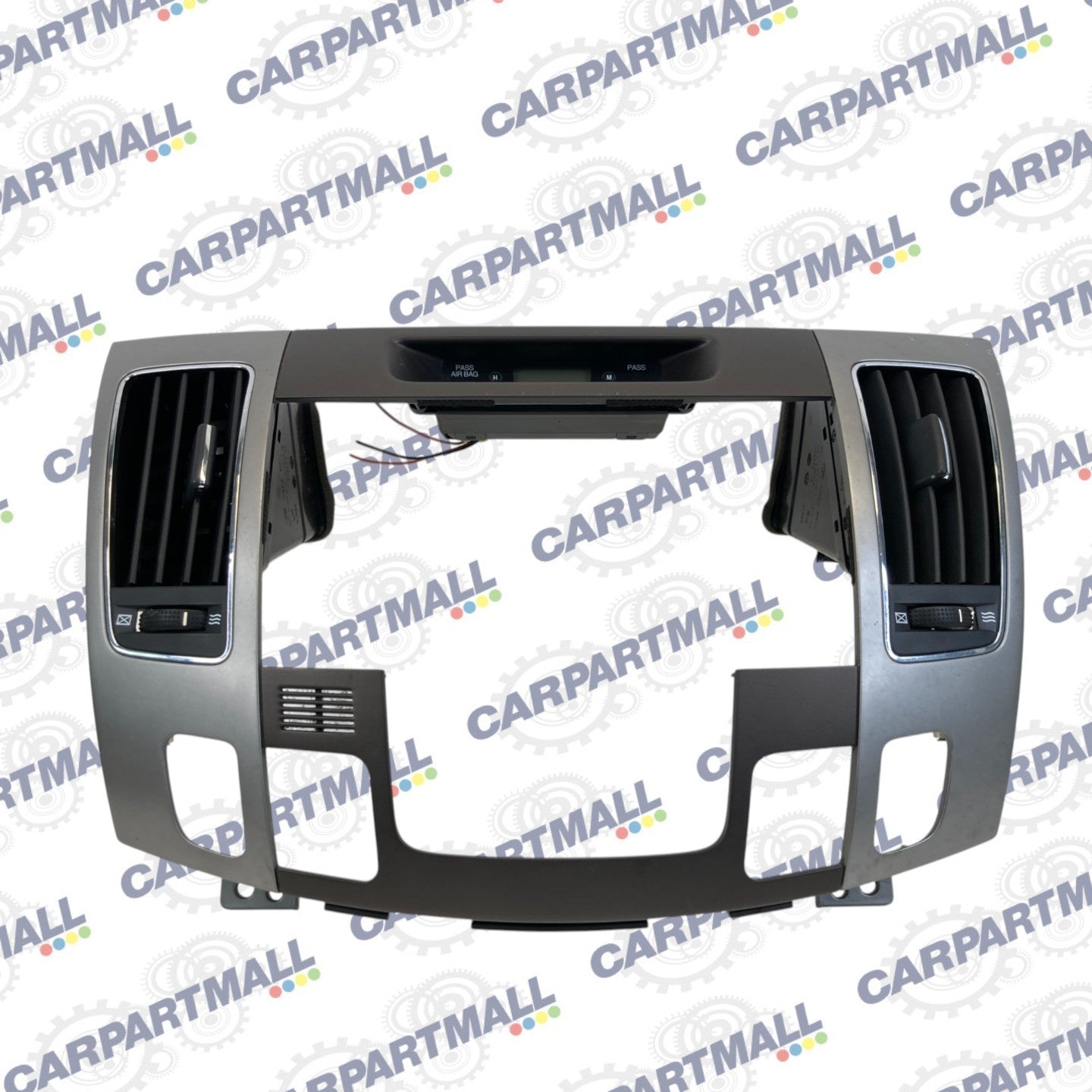 2009 2010 Hyundai Sonata Center Dash Radio Bezel W/ Air Vent Grille Duct OEM