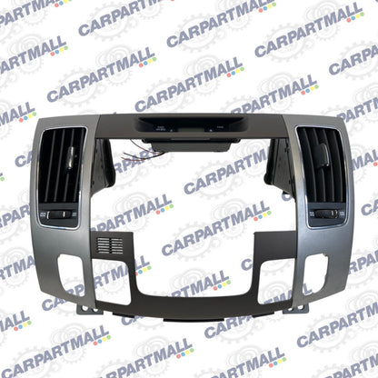 2009 2010 Hyundai Sonata Center Dash Radio Bezel W/ Air Vent Grille Duct OEM